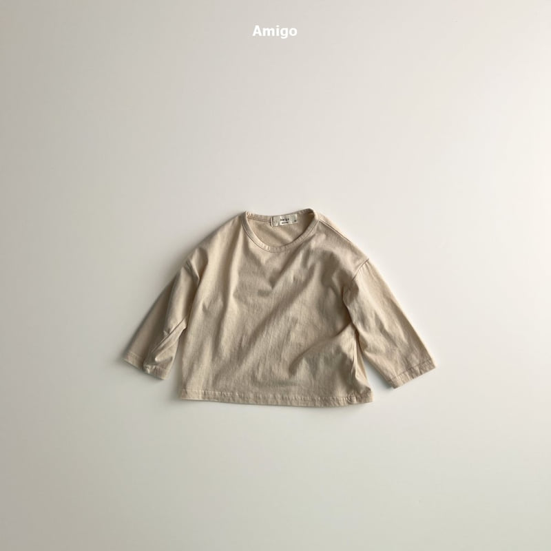 Amigo - Korean Baby Fashion - #babyootd - Basic Ribbed Tee - 7