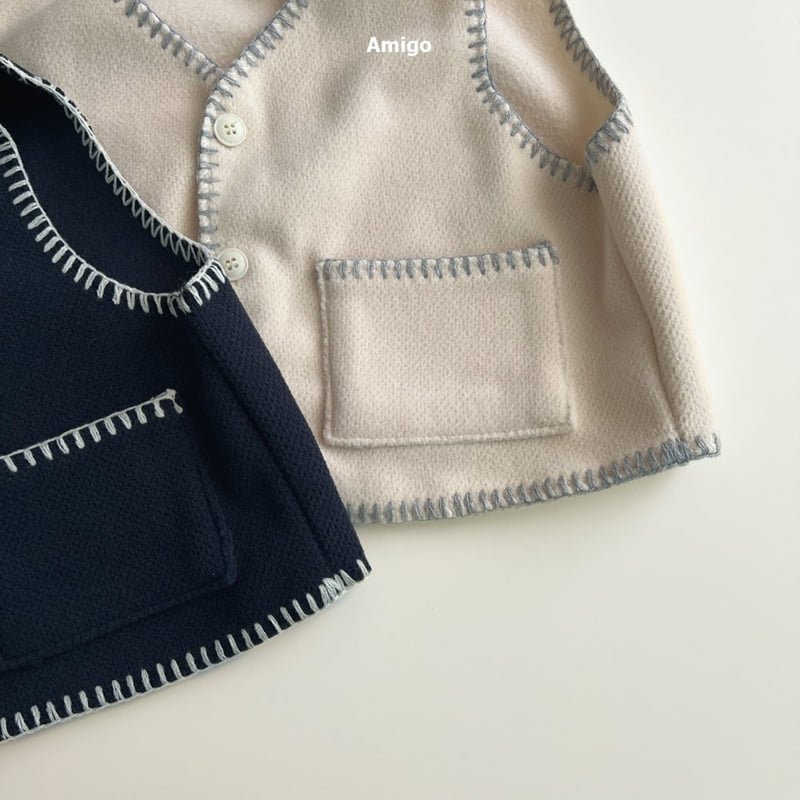 Amigo - Korean Baby Fashion - #babyootd - Mellow Vest - 6