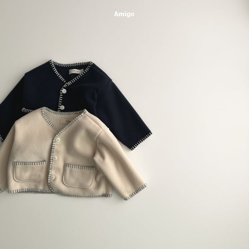 Amigo - Korean Baby Fashion - #babyootd - Mellow Cardigan - 2