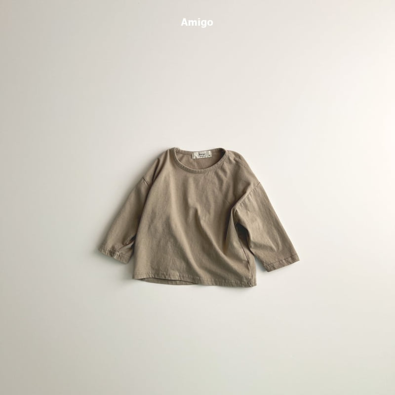 Amigo - Korean Baby Fashion - #babyoutfit - Basic Ribbed Tee - 8