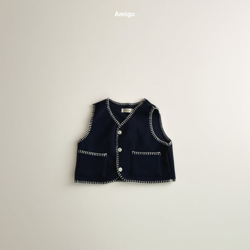 Amigo - Korean Baby Fashion - #babyoutfit - Mellow Vest - 7