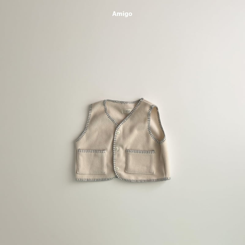 Amigo - Korean Baby Fashion - #babyoutfit - Mellow Vest - 8