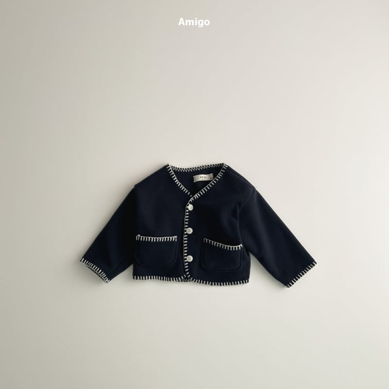 Amigo - Korean Baby Fashion - #babyoutfit - Mellow Cardigan - 4
