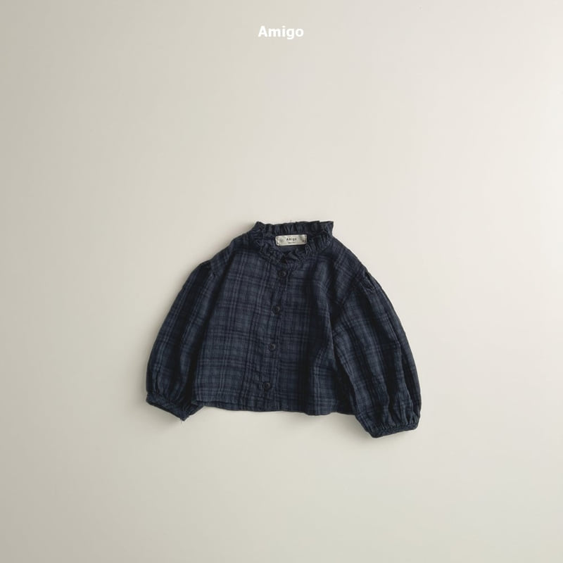 Amigo - Korean Baby Fashion - #babyoutfit - Shirring Blouse - 5