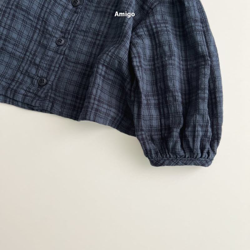 Amigo - Korean Baby Fashion - #babyoutfit - Shirring Blouse - 6