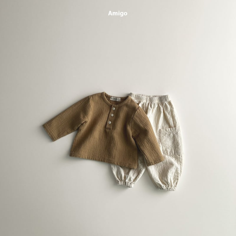 Amigo - Korean Baby Fashion - #babyoutfit - Pocket Bloomers - 5