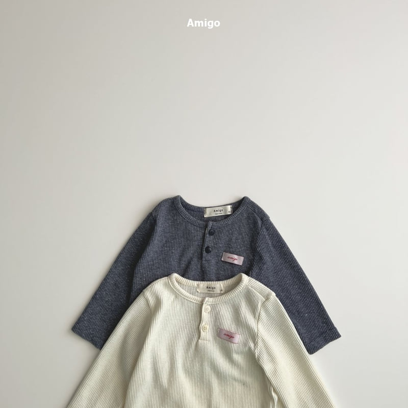 Amigo - Korean Baby Fashion - #babywear - Mini Waffle Set - 12