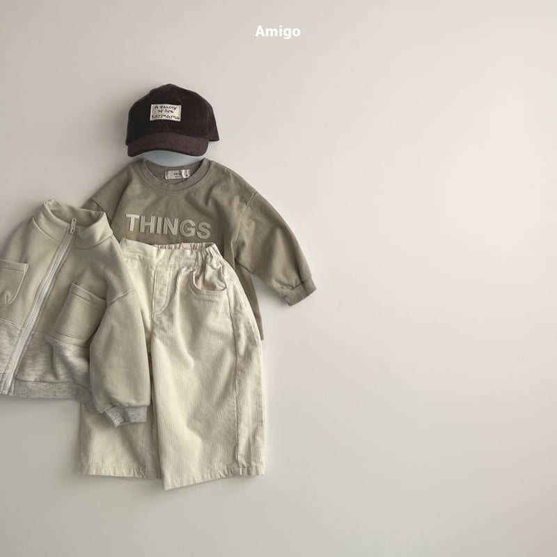 Amigo - Korean Baby Fashion - #babywear - Wide Corduroy Pants - 9