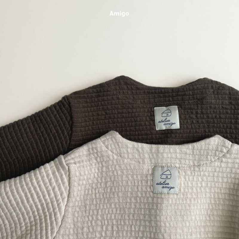Amigo - Korean Baby Fashion - #babywear - Stand Cardigan - 6