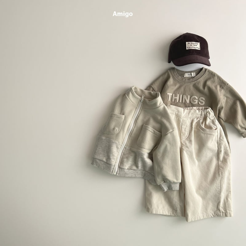 Amigo - Korean Baby Fashion - #babywear - Sweat Warm Jacket - 10