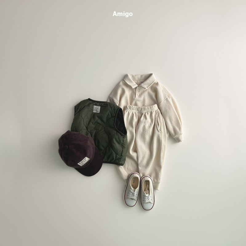 Amigo - Korean Baby Fashion - #babywear - Padded Vest - 8