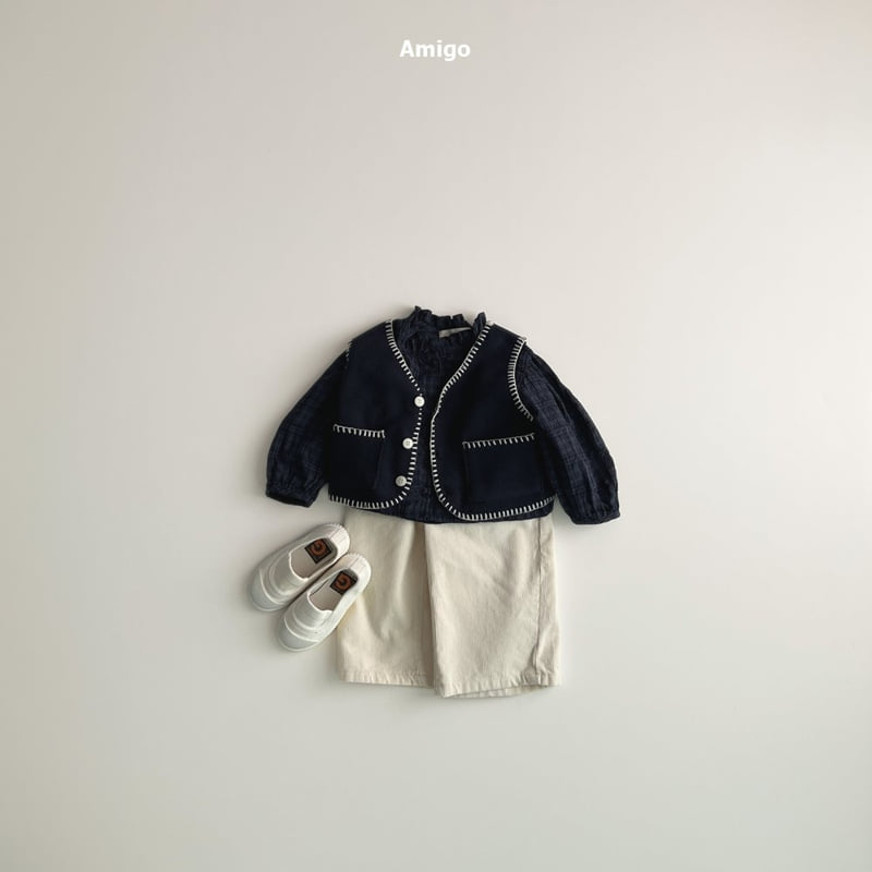 Amigo - Korean Baby Fashion - #babywear - Shirring Blouse - 7