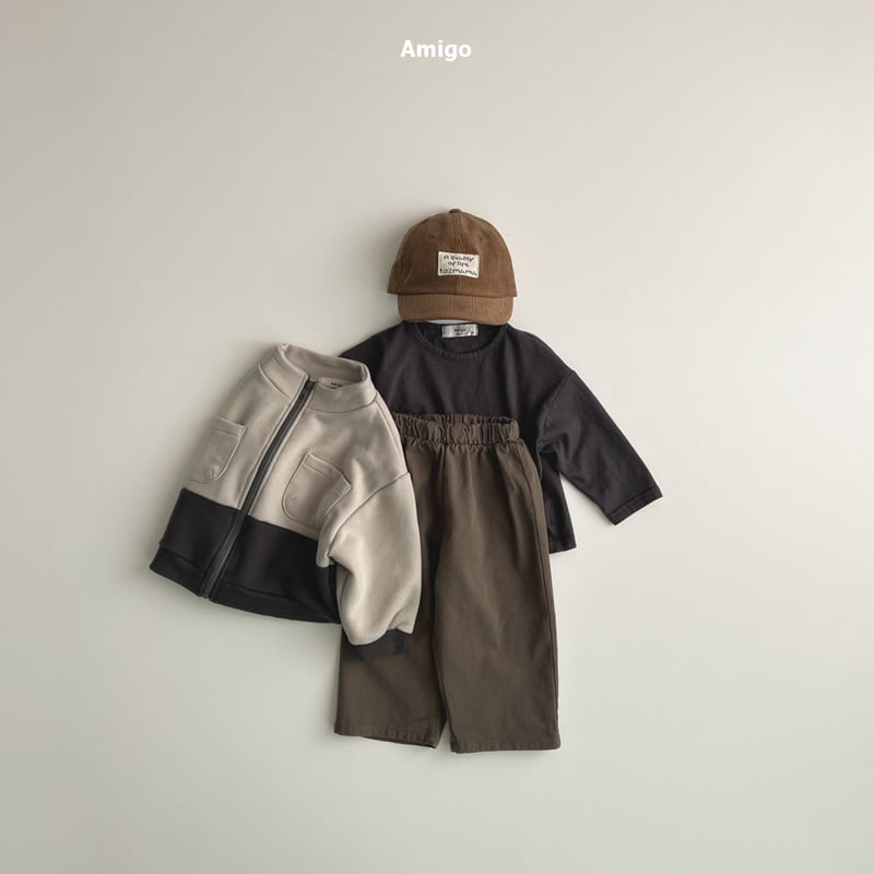 Amigo - Korean Baby Fashion - #onlinebabyboutique - Basic Planning Pants - 12