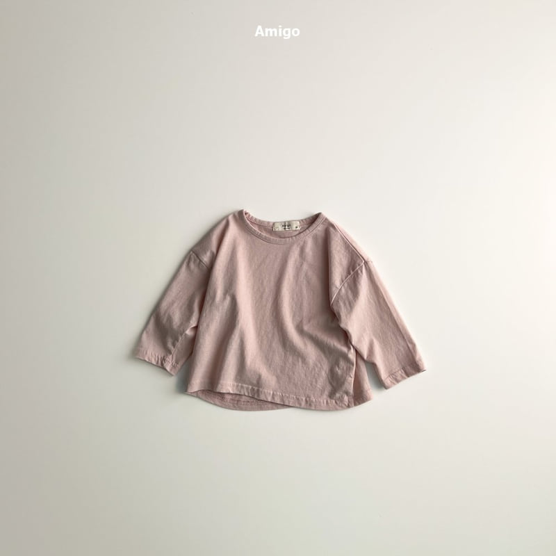Amigo - Korean Baby Fashion - #onlinebabyboutique - Basic Ribbed Tee - 11