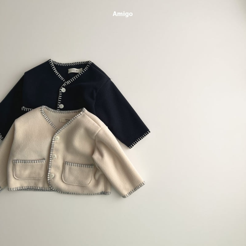 Amigo - Korean Baby Fashion - #onlinebabyboutique - Mellow Cardigan - 6