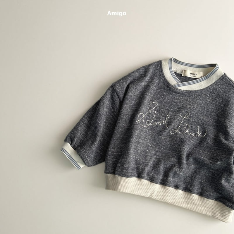 Amigo - Korean Baby Fashion - #onlinebabyboutique - Lucky Sweatshirt - 5
