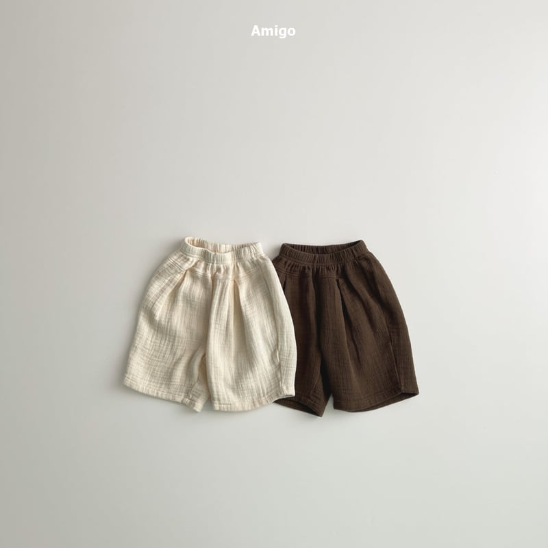 Amigo - Korean Baby Fashion - #onlinebabyboutique - Bio Natural Pants