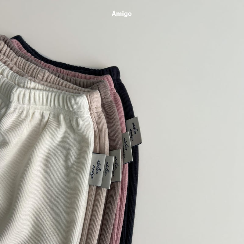 Amigo - Korean Baby Fashion - #onlinebabyshop - Basic Ribbed Set - 9