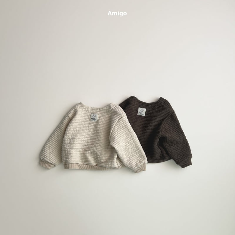 Amigo - Korean Baby Fashion - #onlinebabyshop - Stand Cardigan - 8