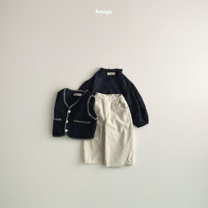 Amigo - Korean Baby Fashion - #onlinebabyshop - Shirring Blouse - 9