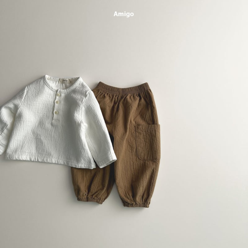 Amigo - Korean Baby Fashion - #onlinebabyshop - Pocket Bloomers - 8