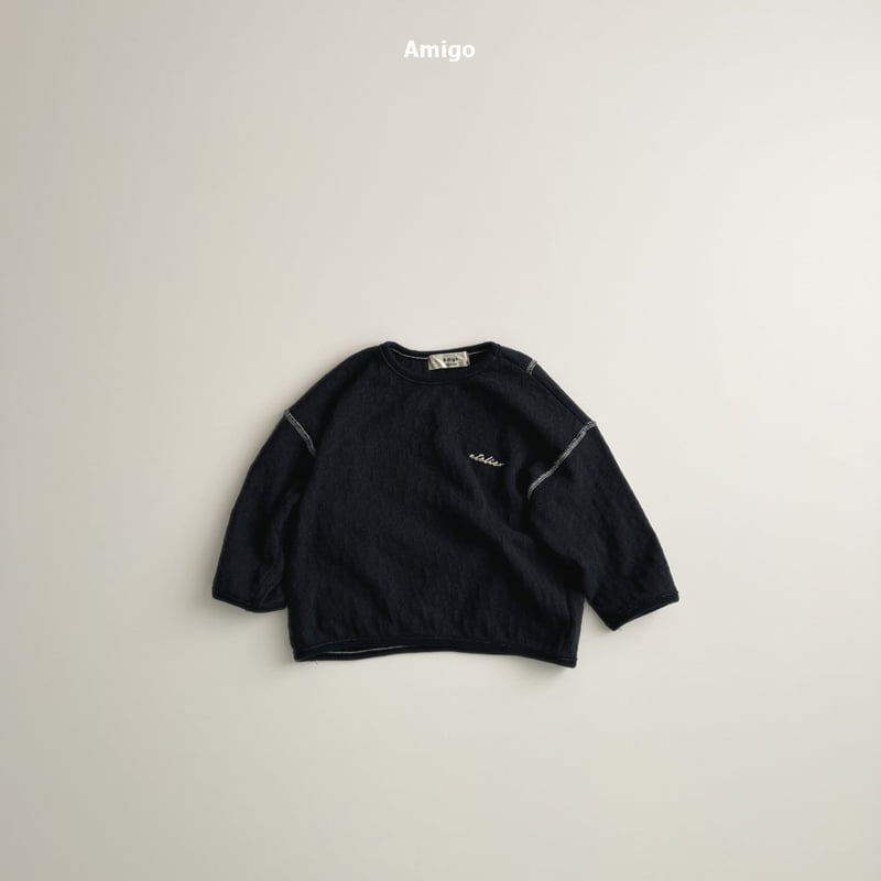 Amigo - Korean Baby Fashion - #smilingbaby - Knit Ribbed Tee - 9