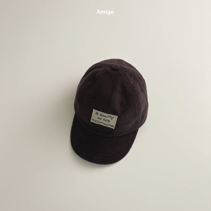 Amigo - Korean Baby Fashion - #onlinebabyshop - Corduroy Hat - 4