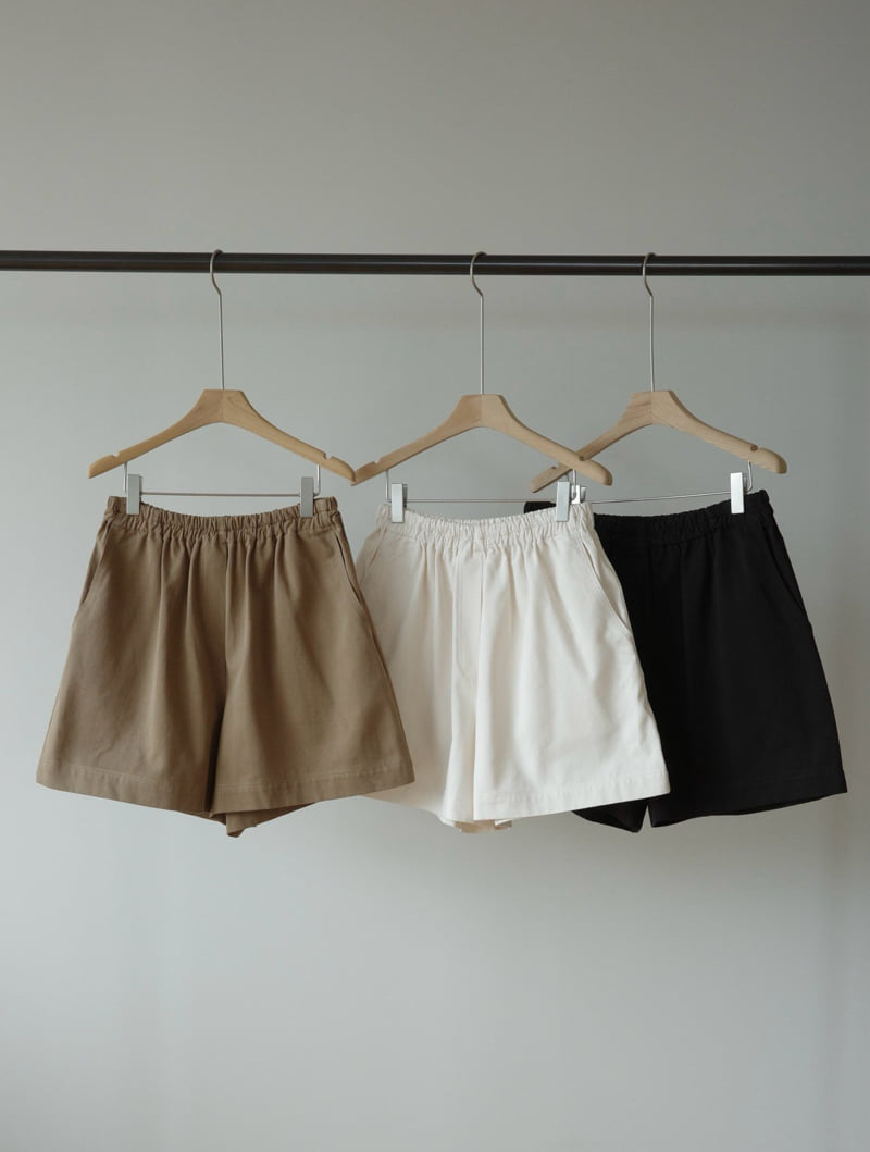 Amygrace - Korean Women Fashion - #momslook - Cotton Bio Banding Shorts - 12