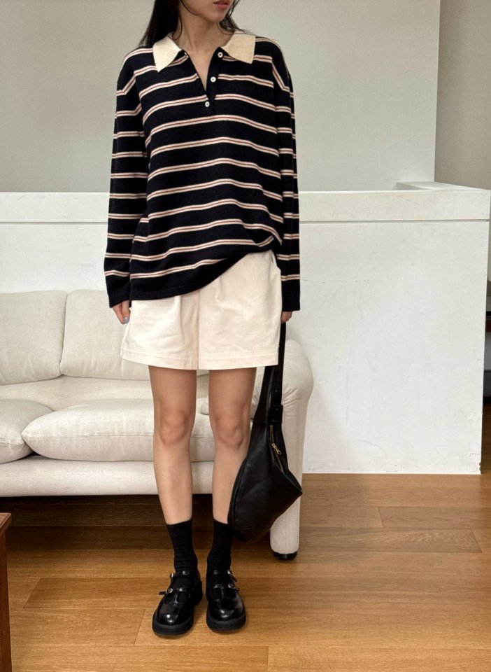 Amygrace - Korean Women Fashion - #momslook - Cotton Bio Banding Shorts - 8