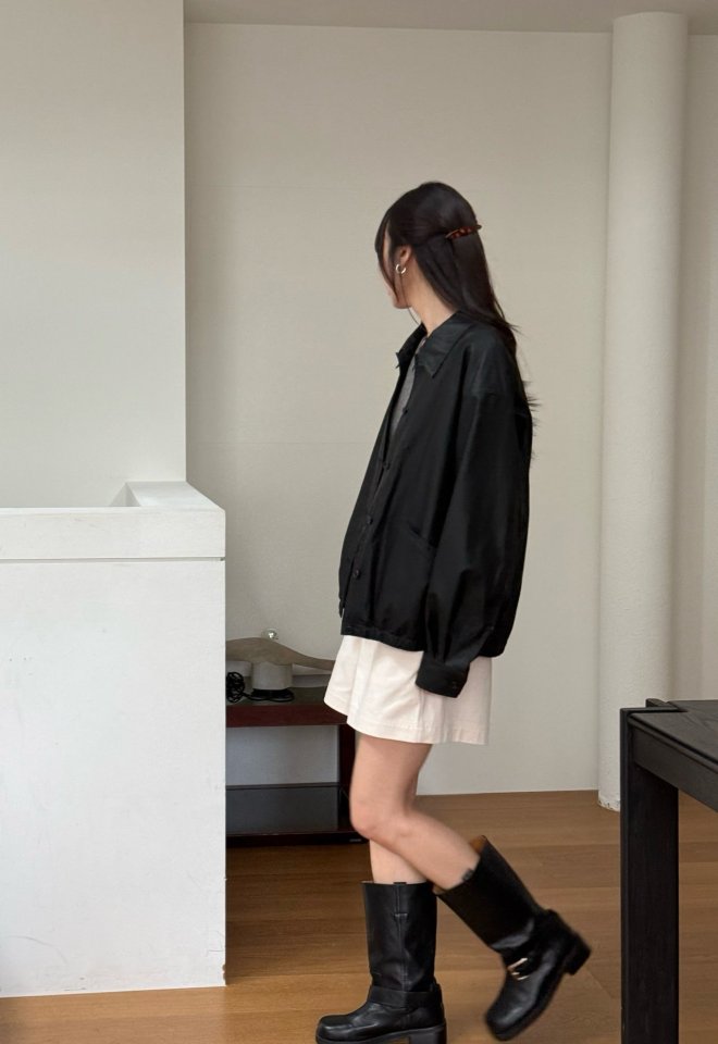 Amygrace - Korean Women Fashion - #momslook - Kiel Blouson Jumper - 6
