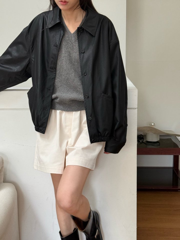 Amygrace - Korean Women Fashion - #momslook - Kiel Blouson Jumper - 8