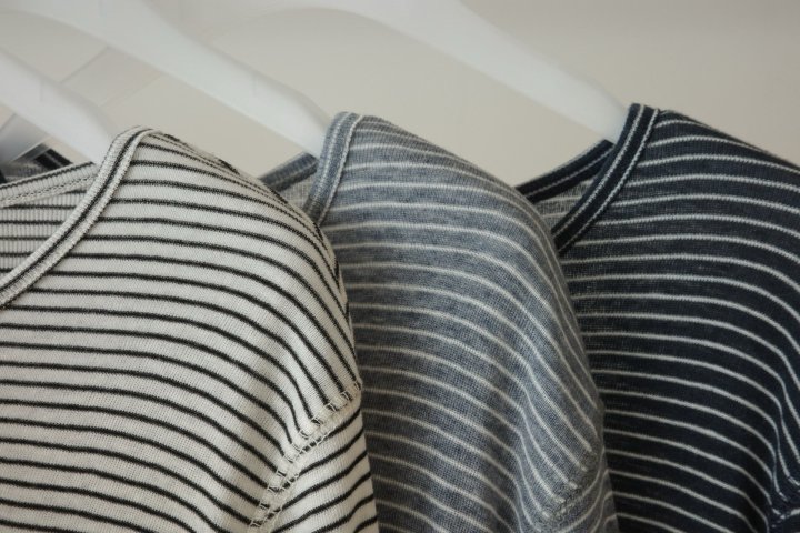 Amygrace - Korean Women Fashion - #momslook - Merry Stripe Tee