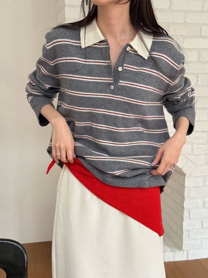 Amygrace - Korean Women Fashion - #momslook - Prince Cashmere Triangle Muffler - 9
