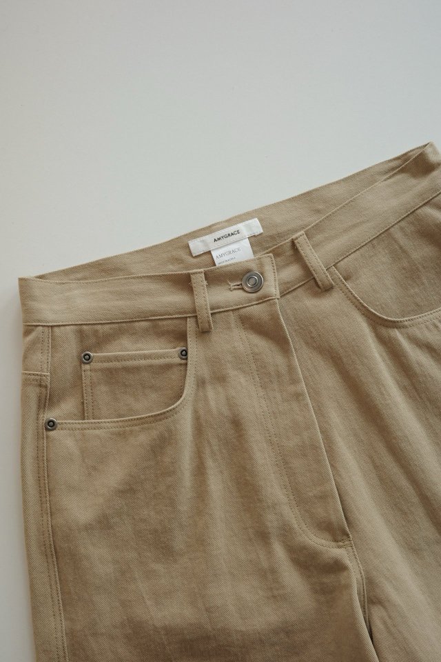 Amygrace - Korean Women Fashion - #restrostyle - Bermuda Cotton Pants