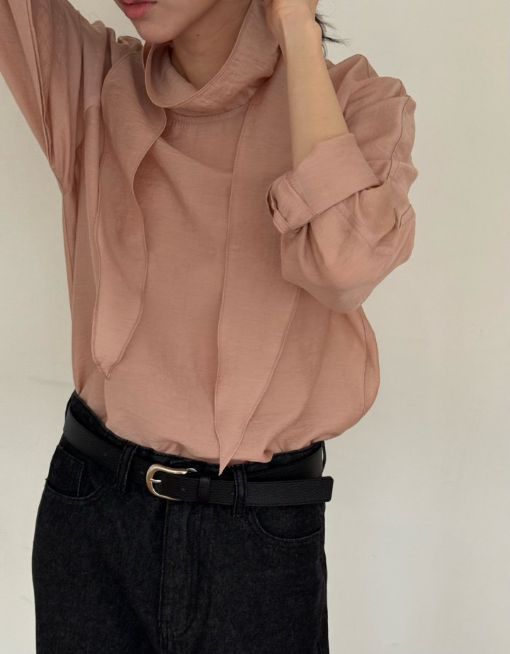 Amygrace - Korean Women Fashion - #thelittlethings - Barret Tie Blouse - 10