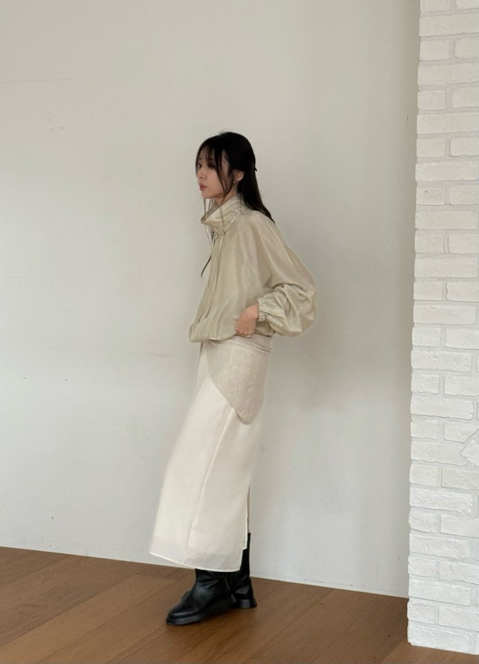 Amygrace - Korean Women Fashion - #thelittlethings - Mardi Zipper Blouse - 7