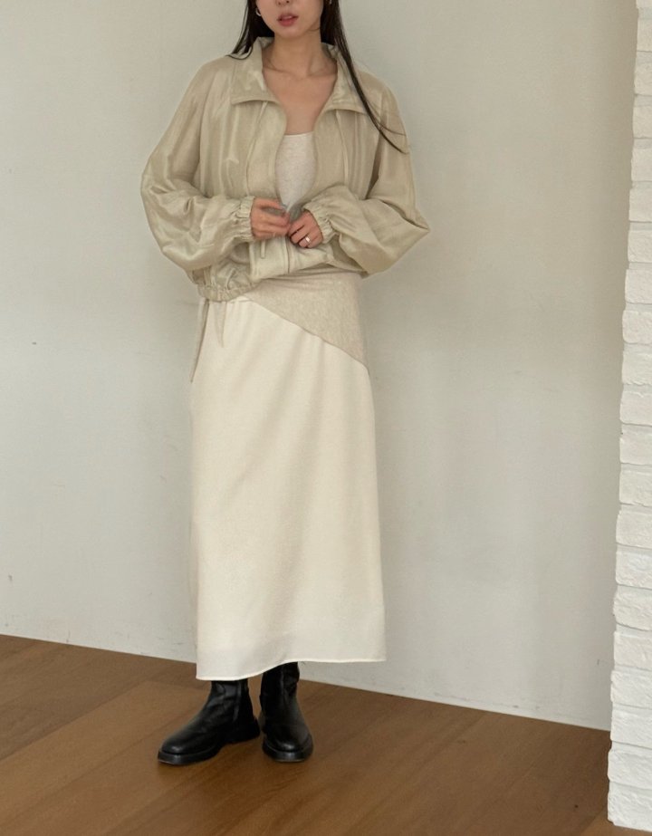 Amygrace - Korean Women Fashion - #womensfashion - Wrinkle Back Banding Skirt - 6