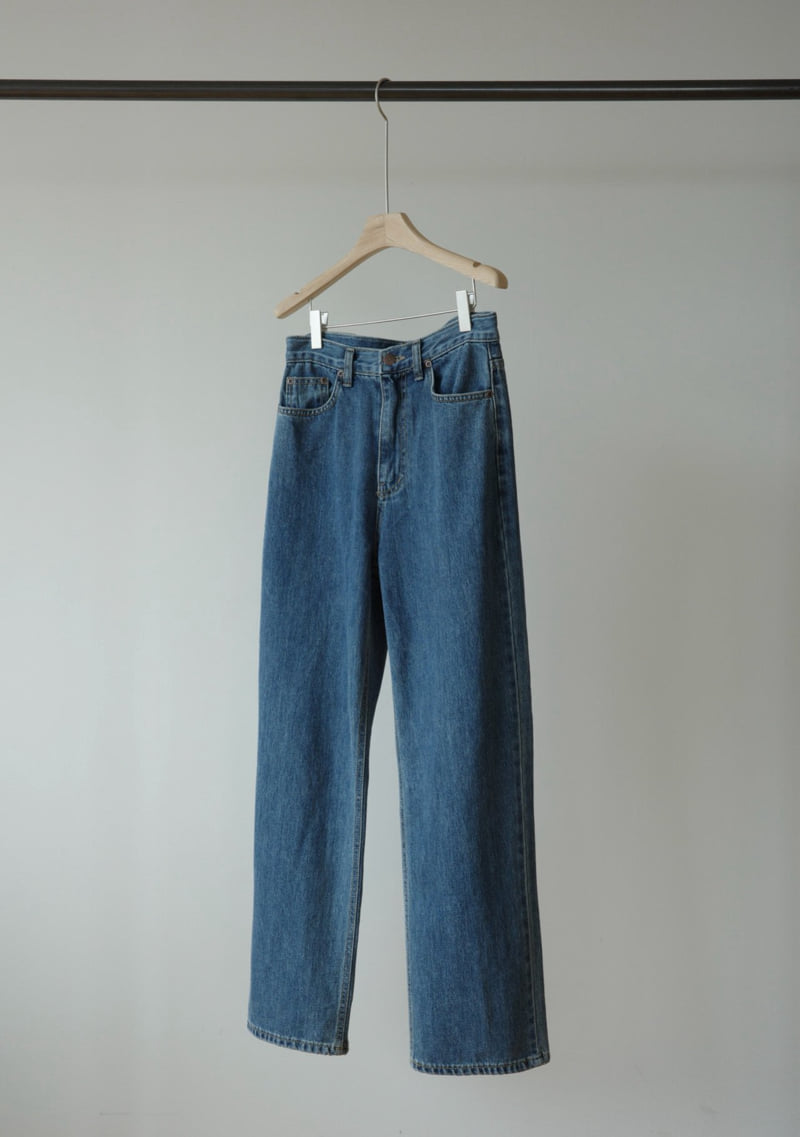 Amygrace - Korean Women Fashion - #womensfashion - Thomas Denim Pants - 11