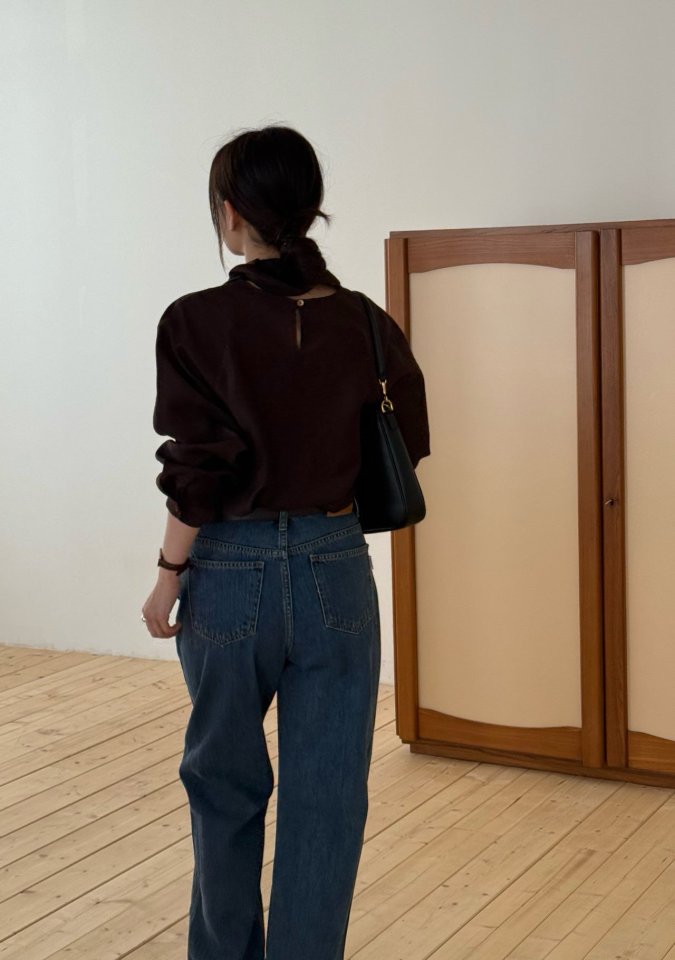 Amygrace - Korean Women Fashion - #womensfashion - Thomas Denim Pants - 9