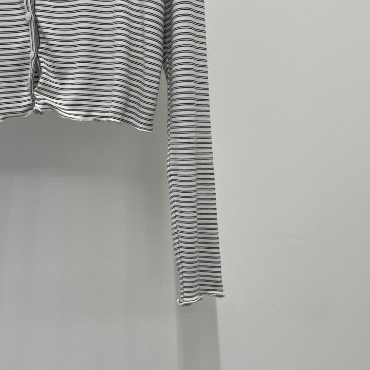 Another Avenue - Korean Women Fashion - #momslook - Alex Stripe Cardigan - 9