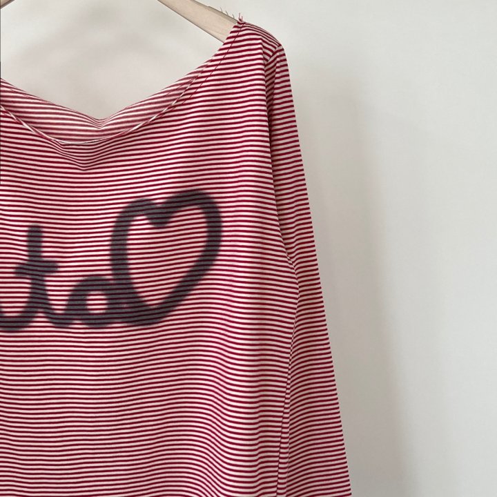 Another Avenue - Korean Women Fashion - #momslook - Love Stripe Tee - 7