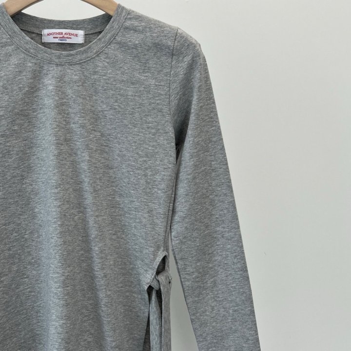 Another Avenue - Korean Women Fashion - #momslook - Swing Triangle Tee - 9