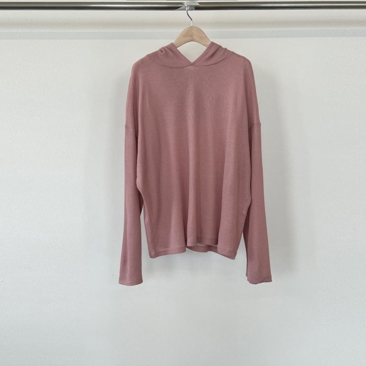 Another Avenue - Korean Women Fashion - #momslook - Wool Waffle Hoodie - 4