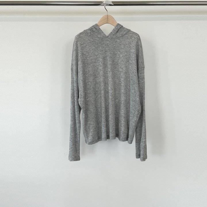 Another Avenue - Korean Women Fashion - #momslook - Wool Waffle Hoodie - 5