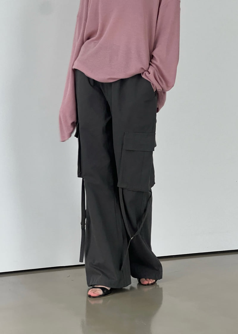 Another Avenue - Korean Women Fashion - #momslook - Bootscut Cargo Pants - 12