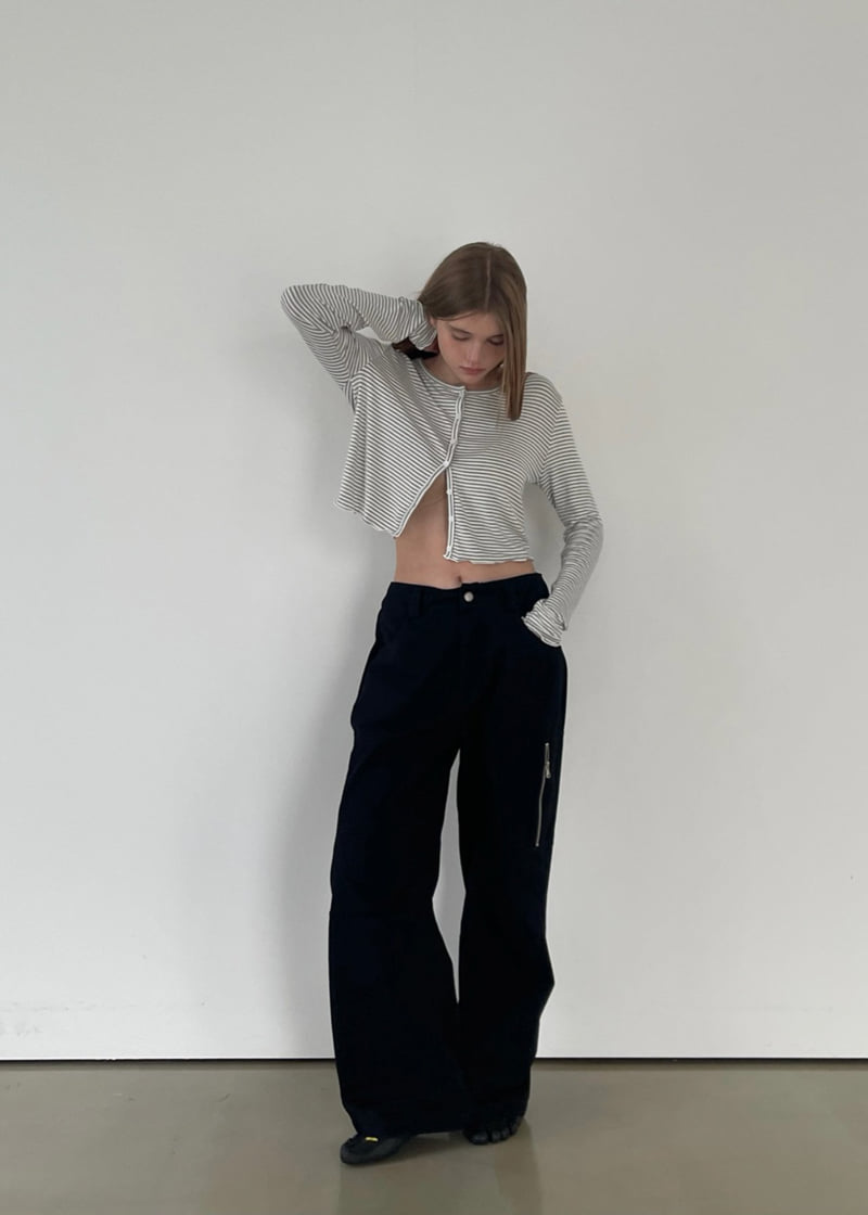 Another Avenue - Korean Women Fashion - #momslook - Peach Cotton Cargo Pants - 11