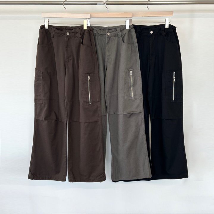 Another Avenue - Korean Women Fashion - #pursuepretty - Peach Cotton Cargo Pants