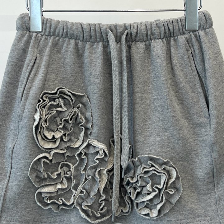 Another Avenue - Korean Women Fashion - #romanticstyle - Handle Flower Skirt - 7