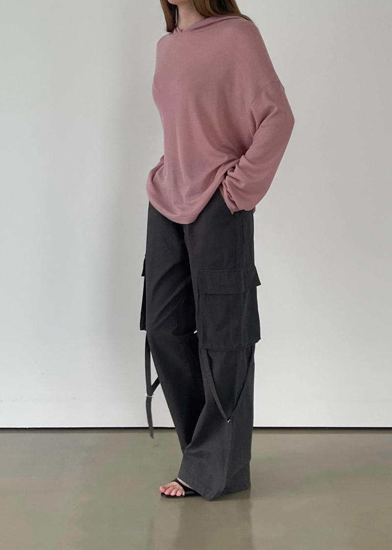 Another Avenue - Korean Women Fashion - #romanticstyle - Wool Waffle Hoodie - 11