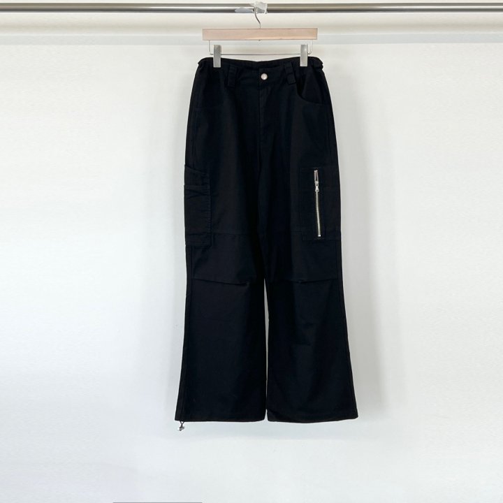 Another Avenue - Korean Women Fashion - #romanticstyle - Peach Cotton Cargo Pants - 4
